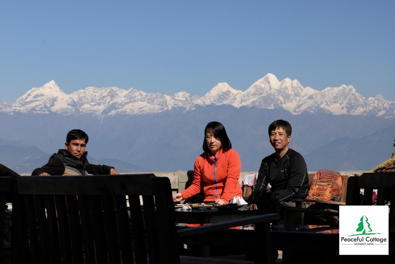 Peaceful Cottage & Cafe Du Mont Nagarkot Exteriér fotografie