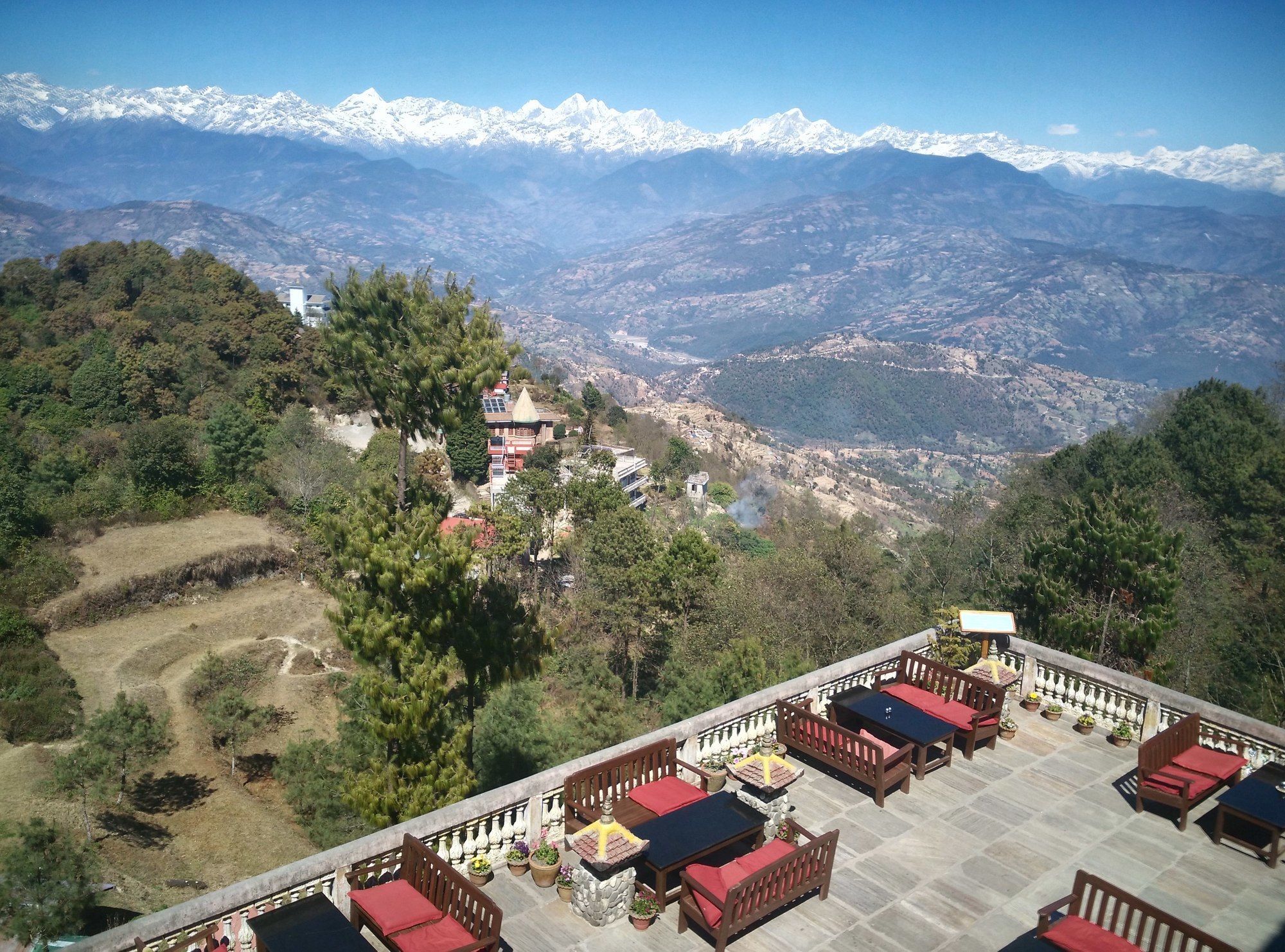 Peaceful Cottage & Cafe Du Mont Nagarkot Exteriér fotografie